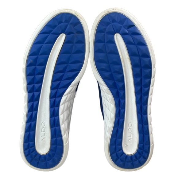 ALDO blue sneakers women’s shoes size 6 great preowned condition - Picture 15 of 16